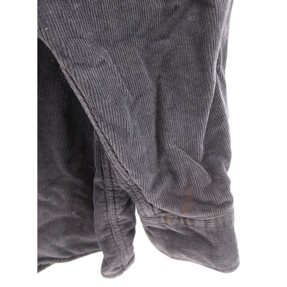 VINTAGE LL Bean Shirt XXL Corduroy Fleece Lined Shacket Field Work * - Picture 3 of 10